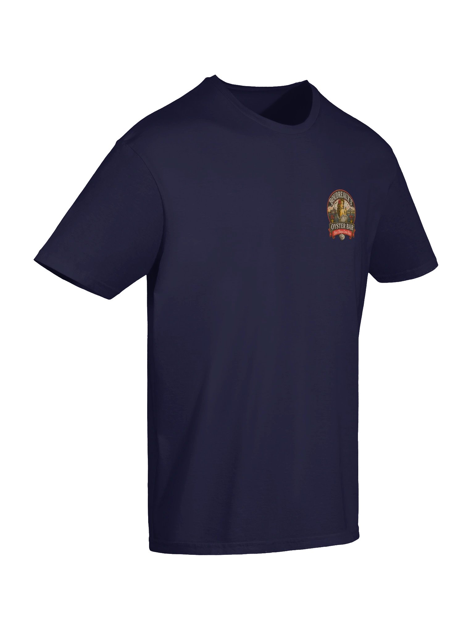 Boudreaux’s Oyster Bar Vintage Tee – Gretna LA Retro Pin-Up Seafood Shirt | Best Things Come Raw product image (24)