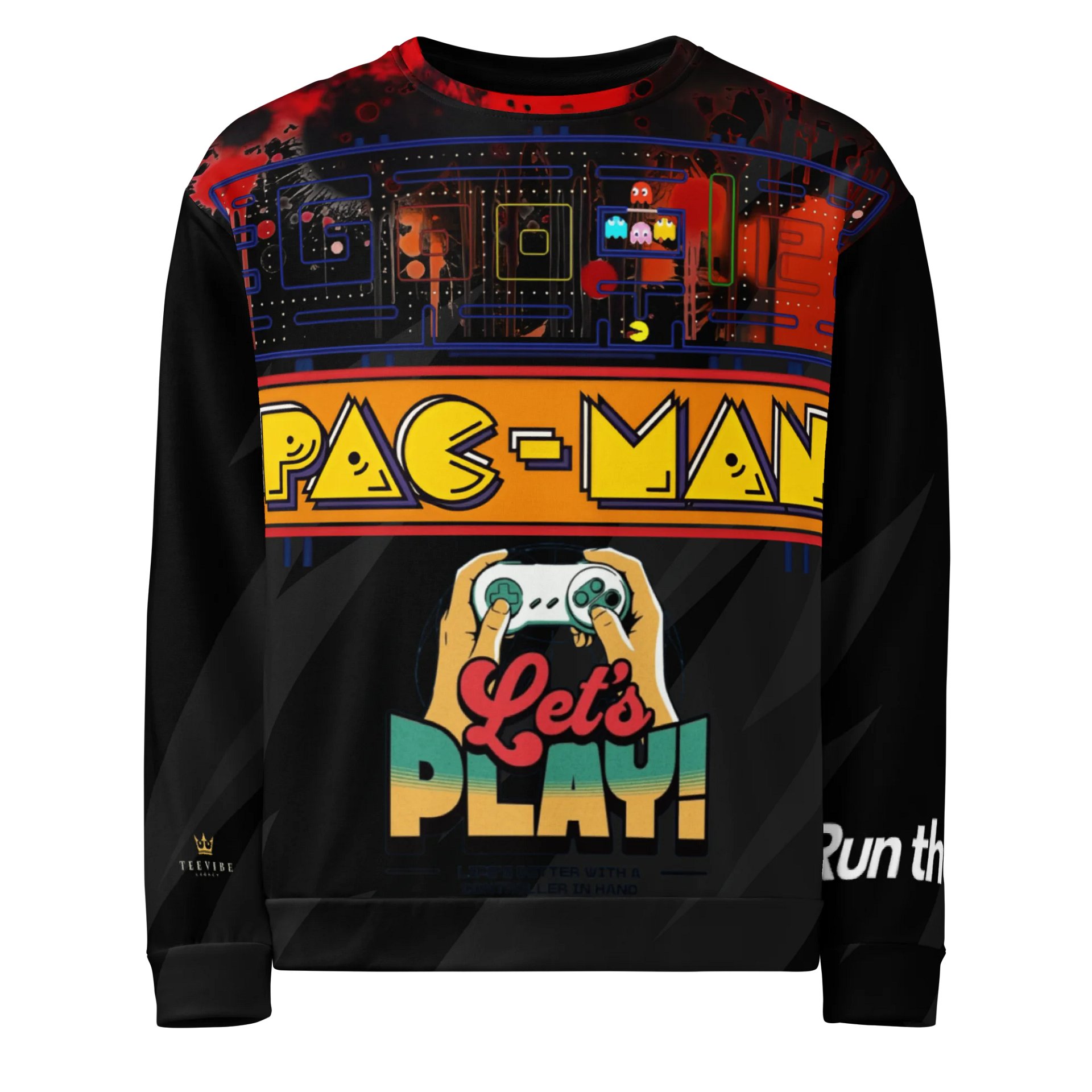 EcoVibe All-Over Print Unisex Sweatshirt product image (1)