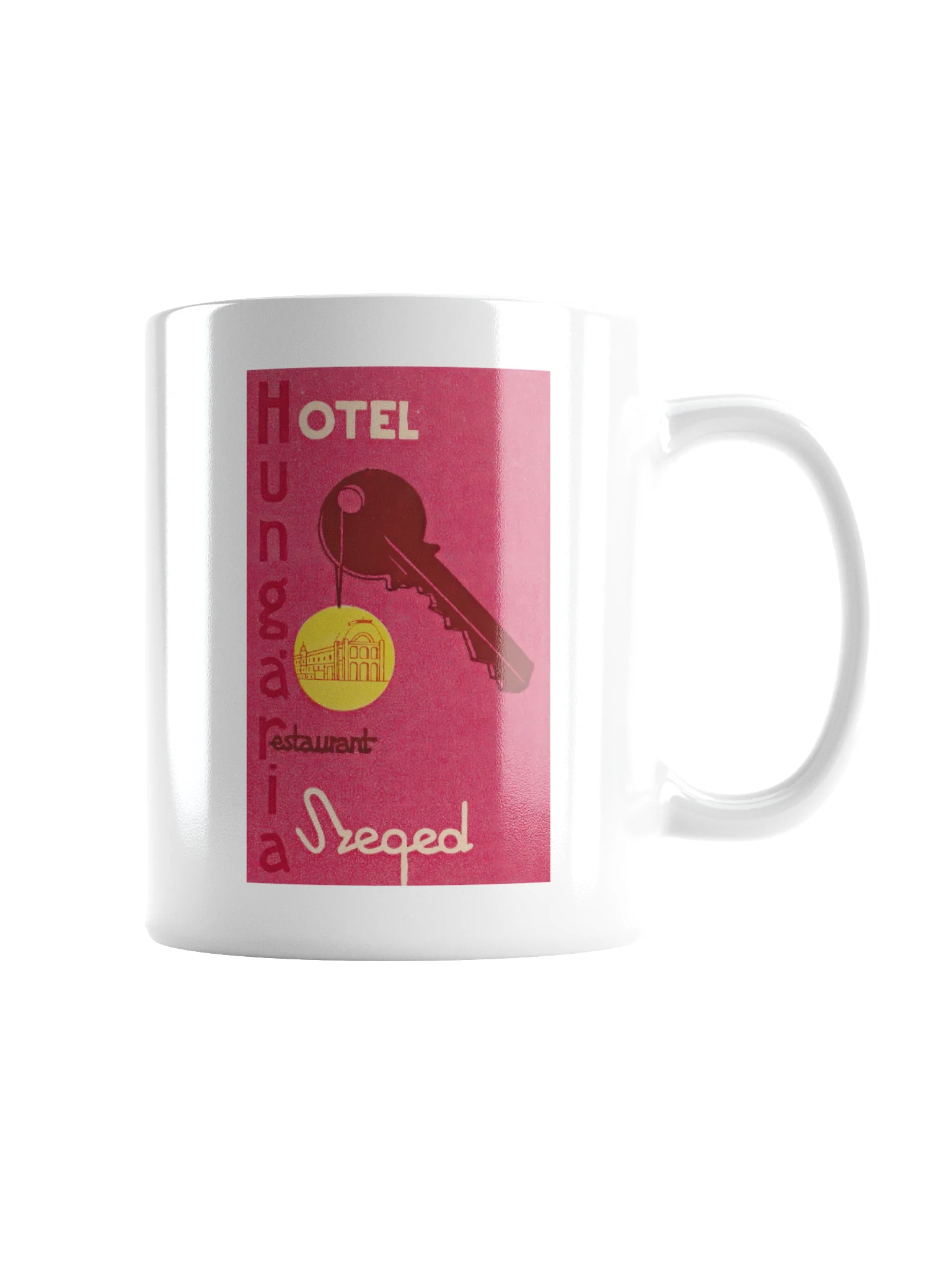 Hotel Hungaria Mug-Pink product image (1)