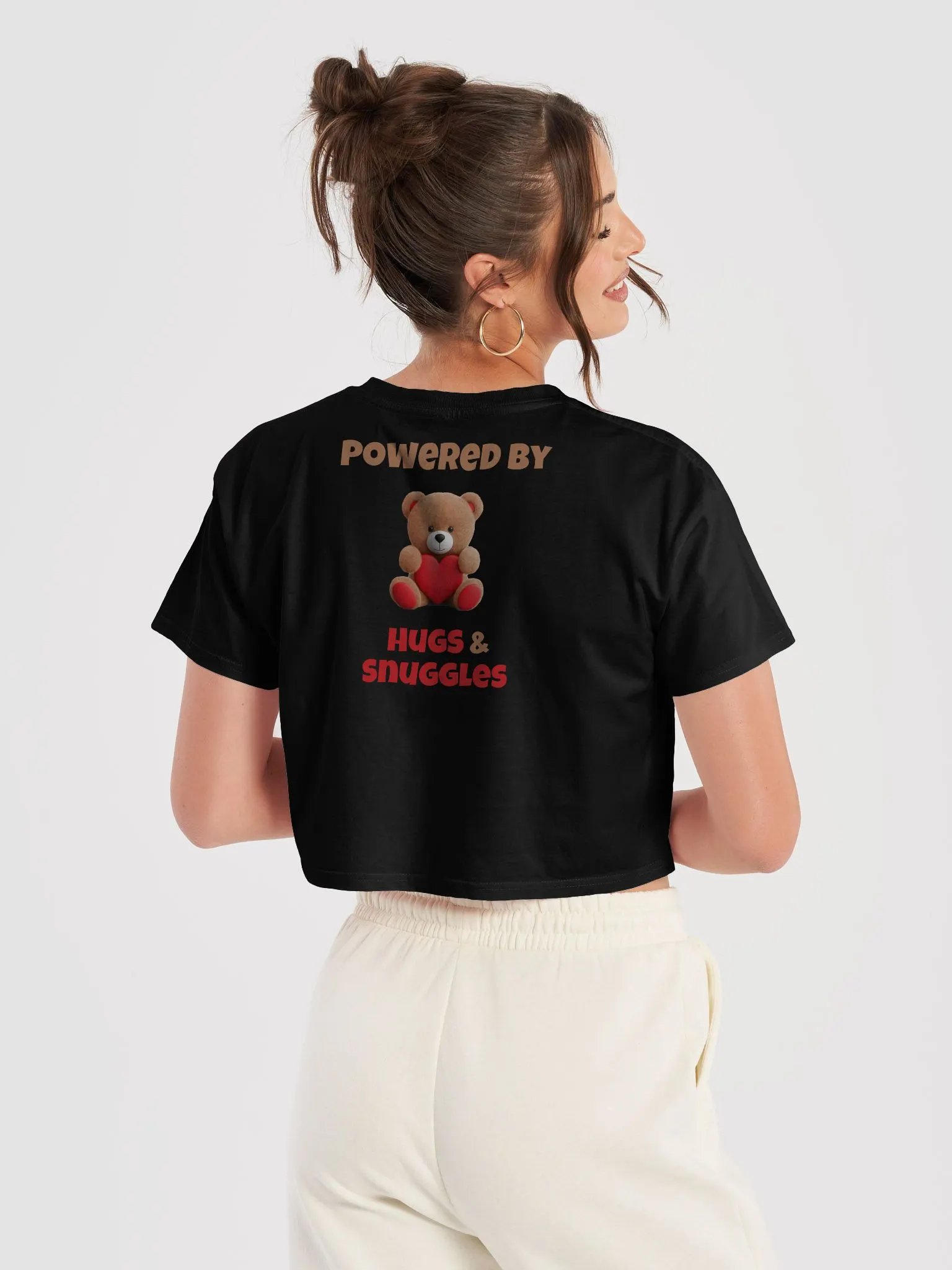 Powered by Hugs and Snuggles Relaxed Fit Crop Top product image (7)