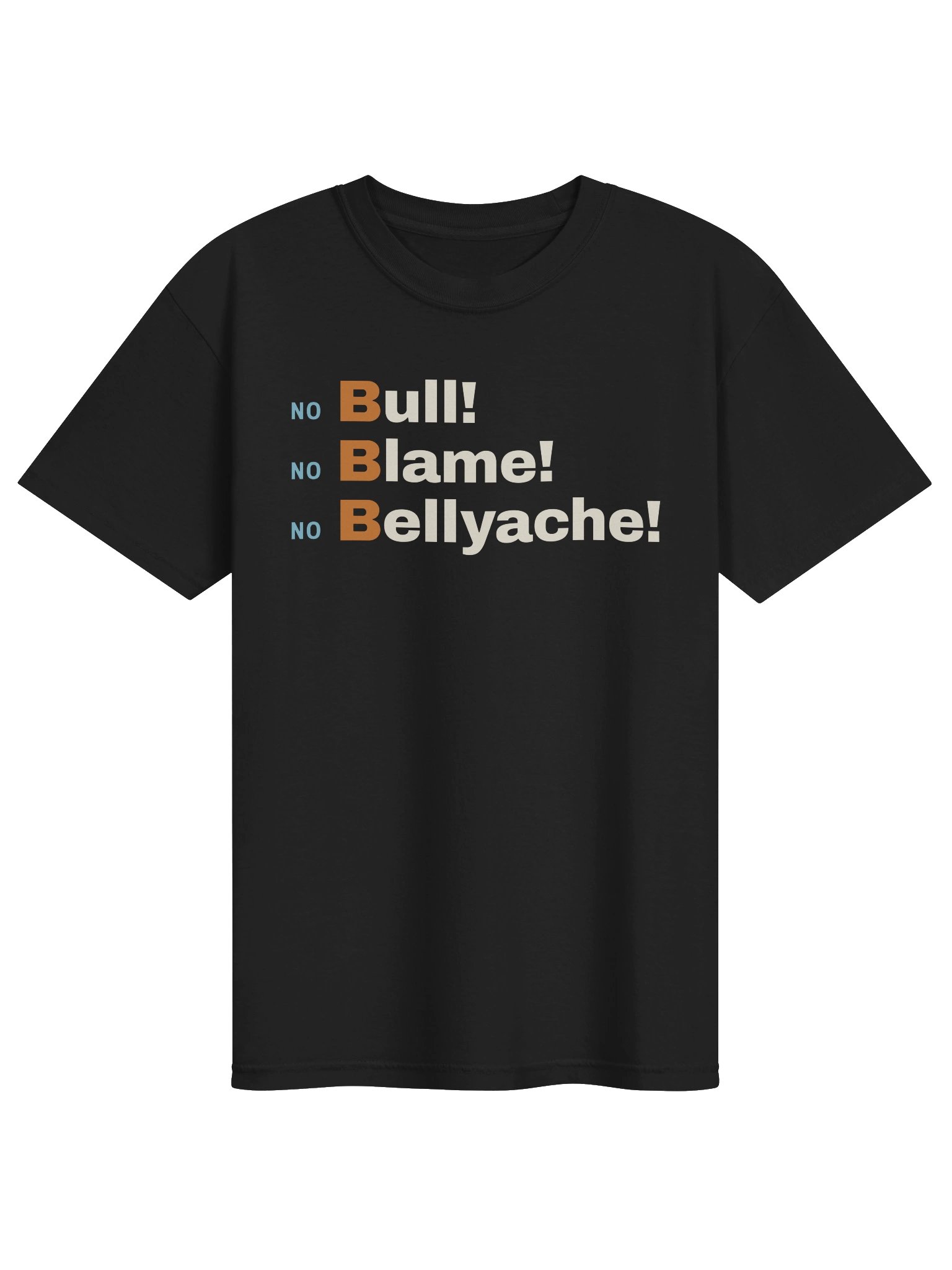 NoB3 Tee – Night Shift Heavyweight (Black) product image (1)