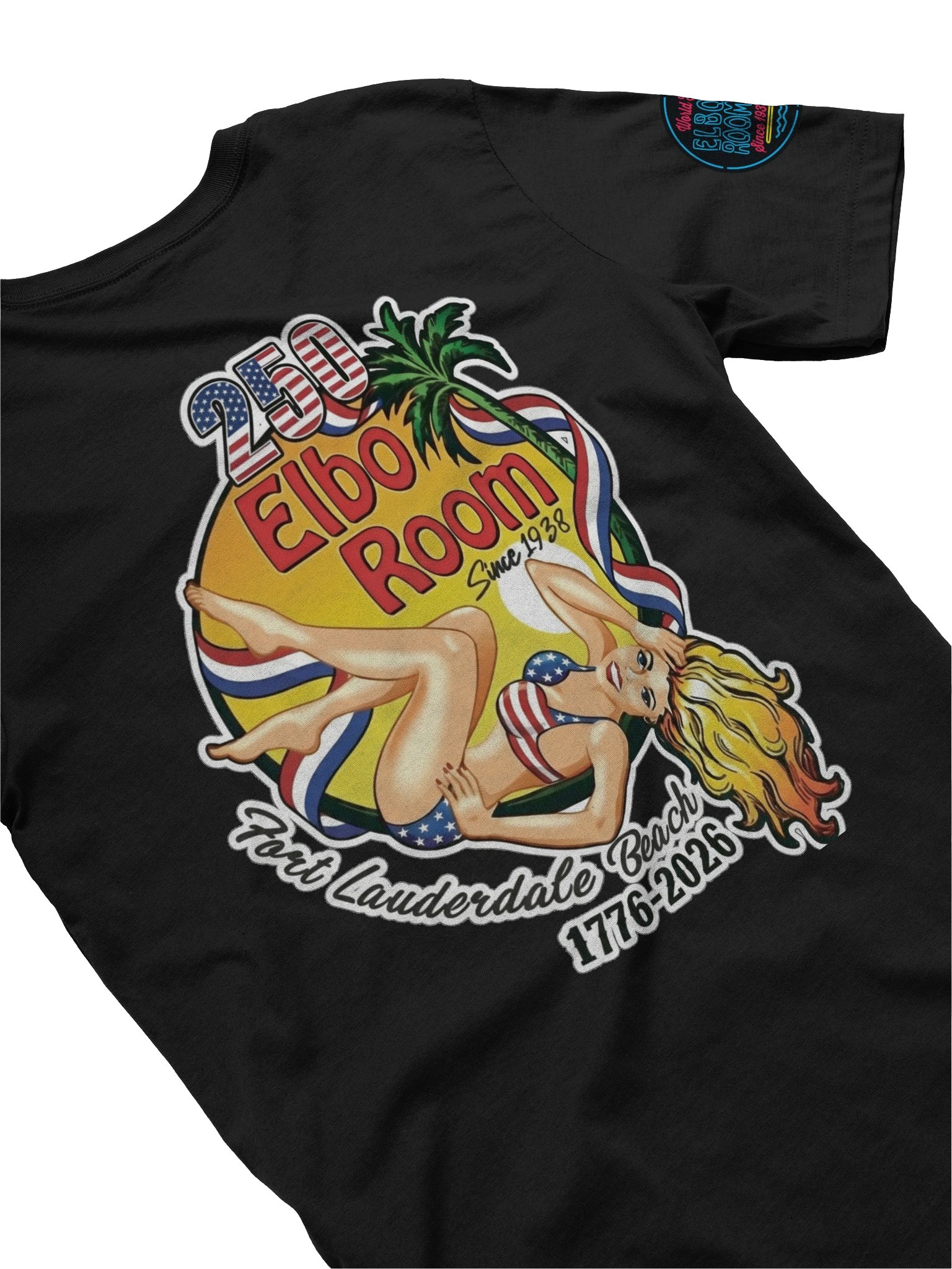 The Elbo Room "Camilo" Carved Barstool Social Club Tee product image (34)