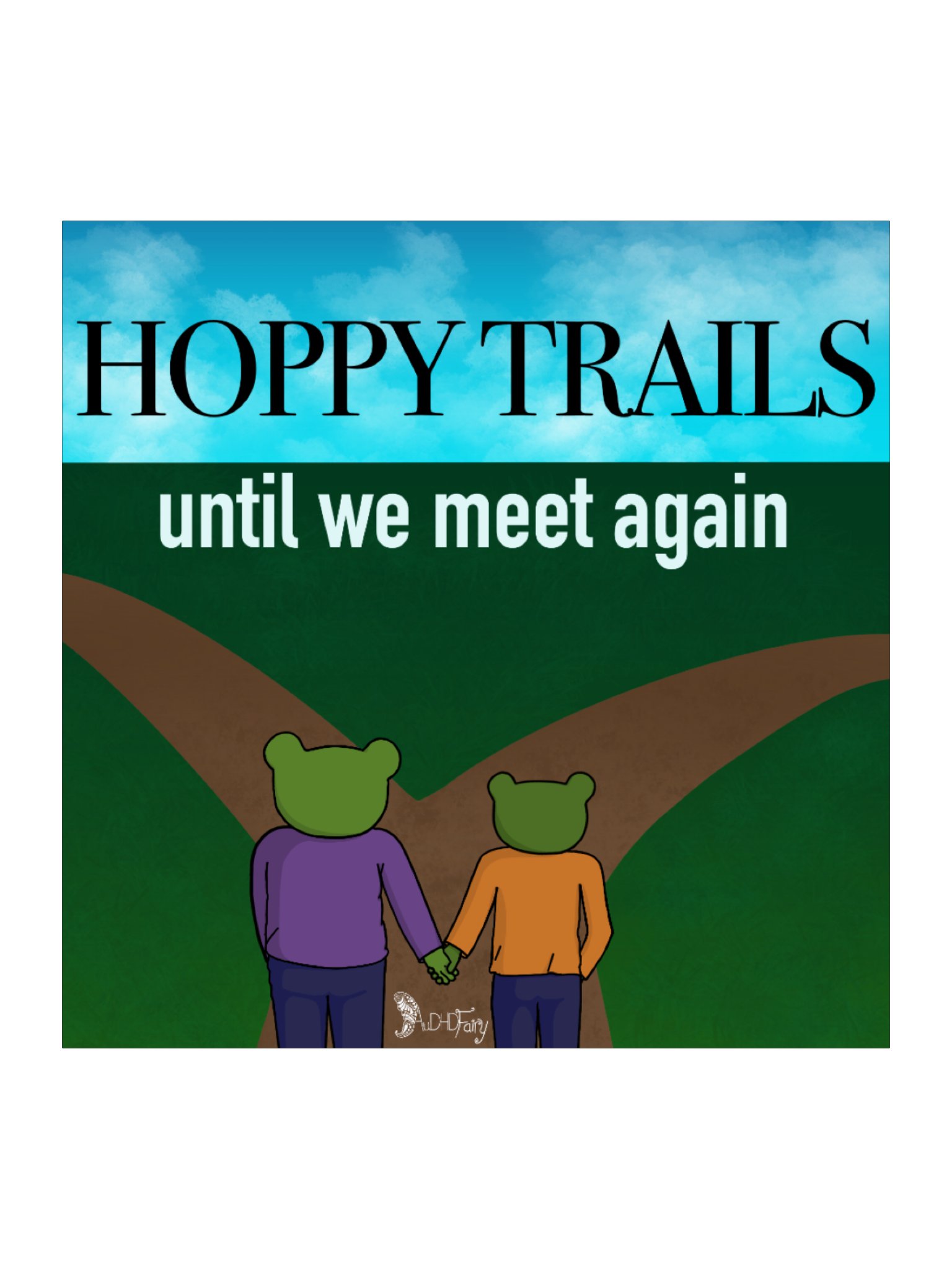 Hoppy Trails Sticker product image (3)