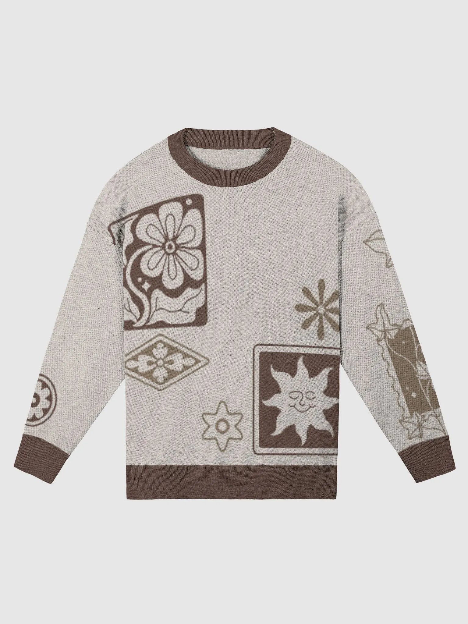 Botanist's Patchwork Sweater product image (5)