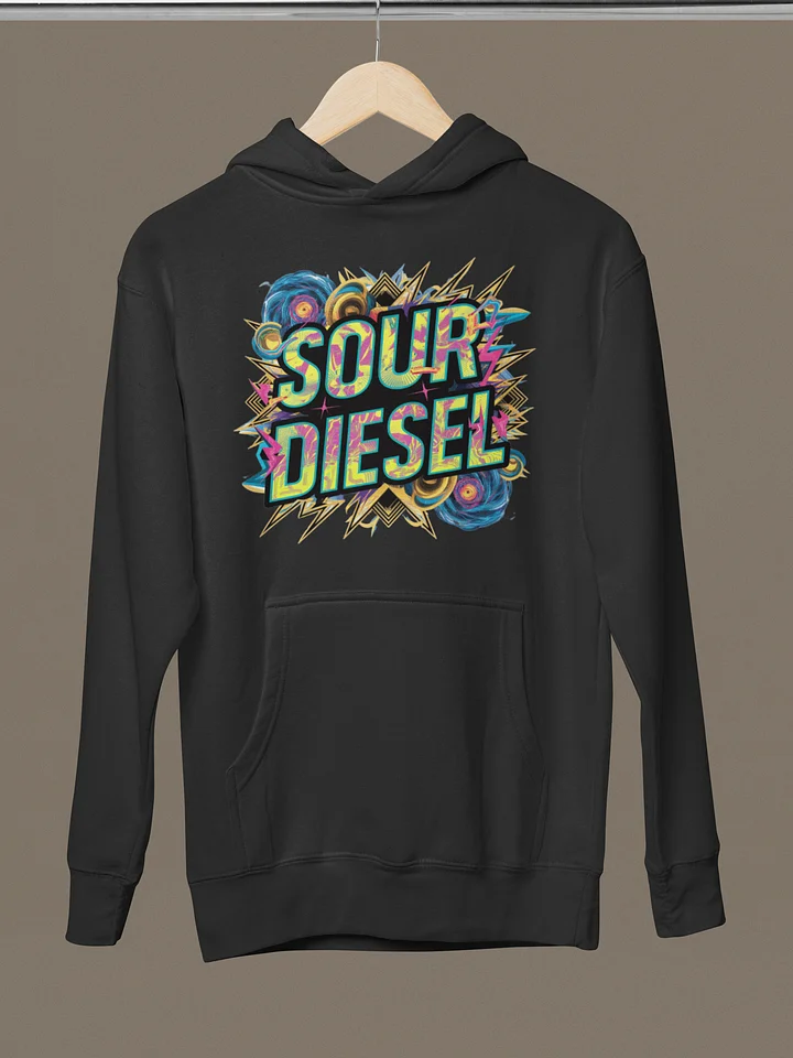 SOUR DIESEL STRAIN EXPLOSION - Premium Pullover Unisex Hoodie product image (1)