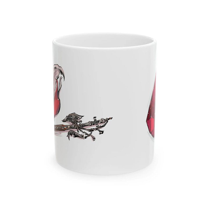Red Mage Ceramic Mug product image (2)