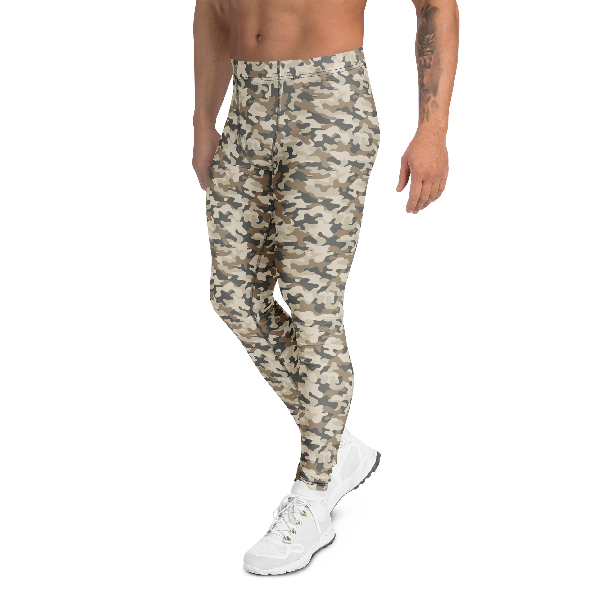 Comfortable Men’s Leggings with Camouflage Print product image (4)