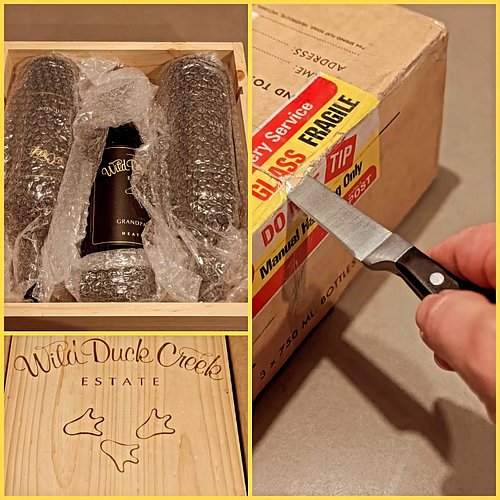 🍷📦 Tonight’s special delivery came from the legendary Max Allen, and what a parcel it was.

I unboxed three incredible bottle...