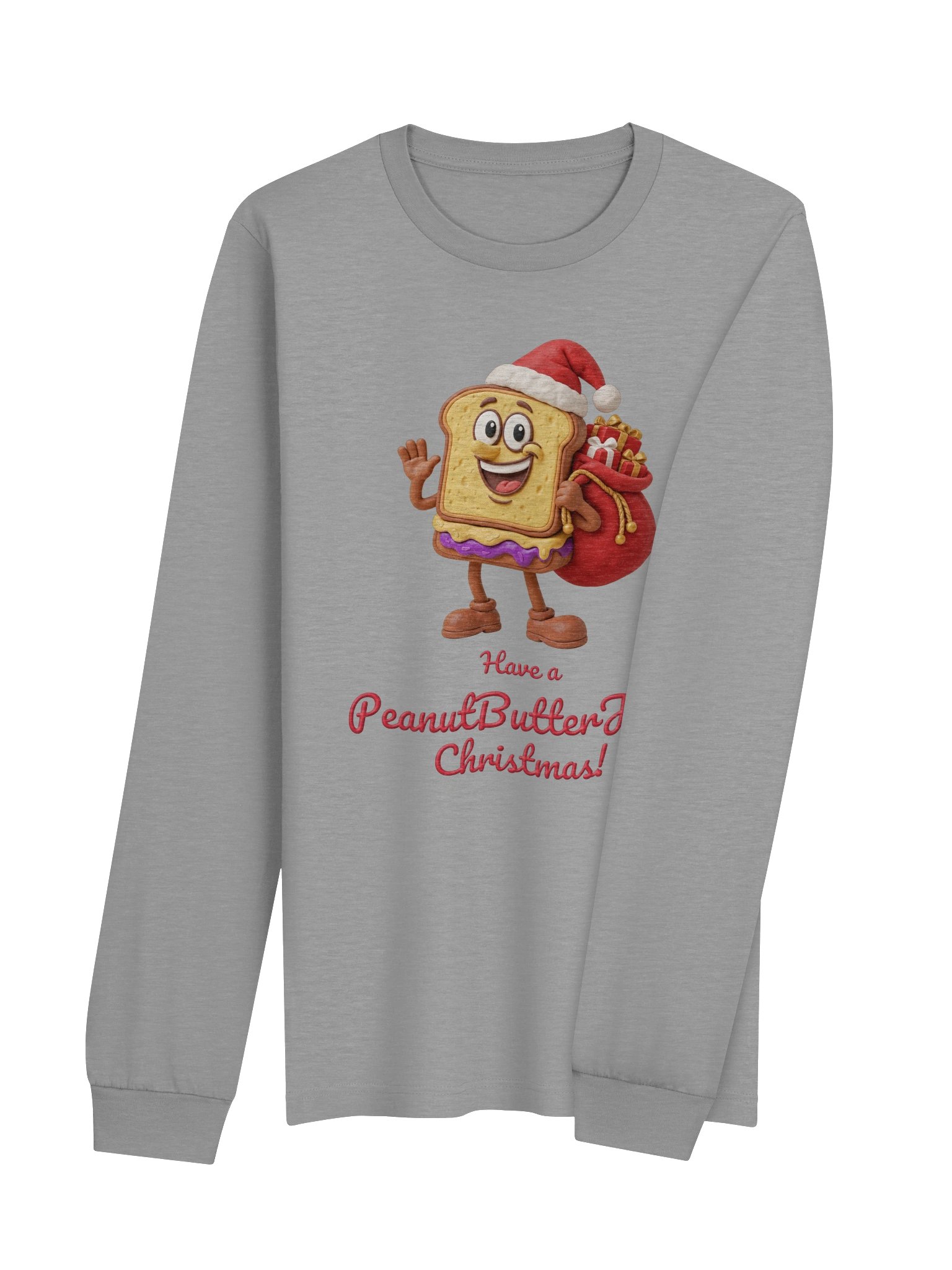 PeanutButterJelly Holiday Long Sleeve – Adult product image (3)