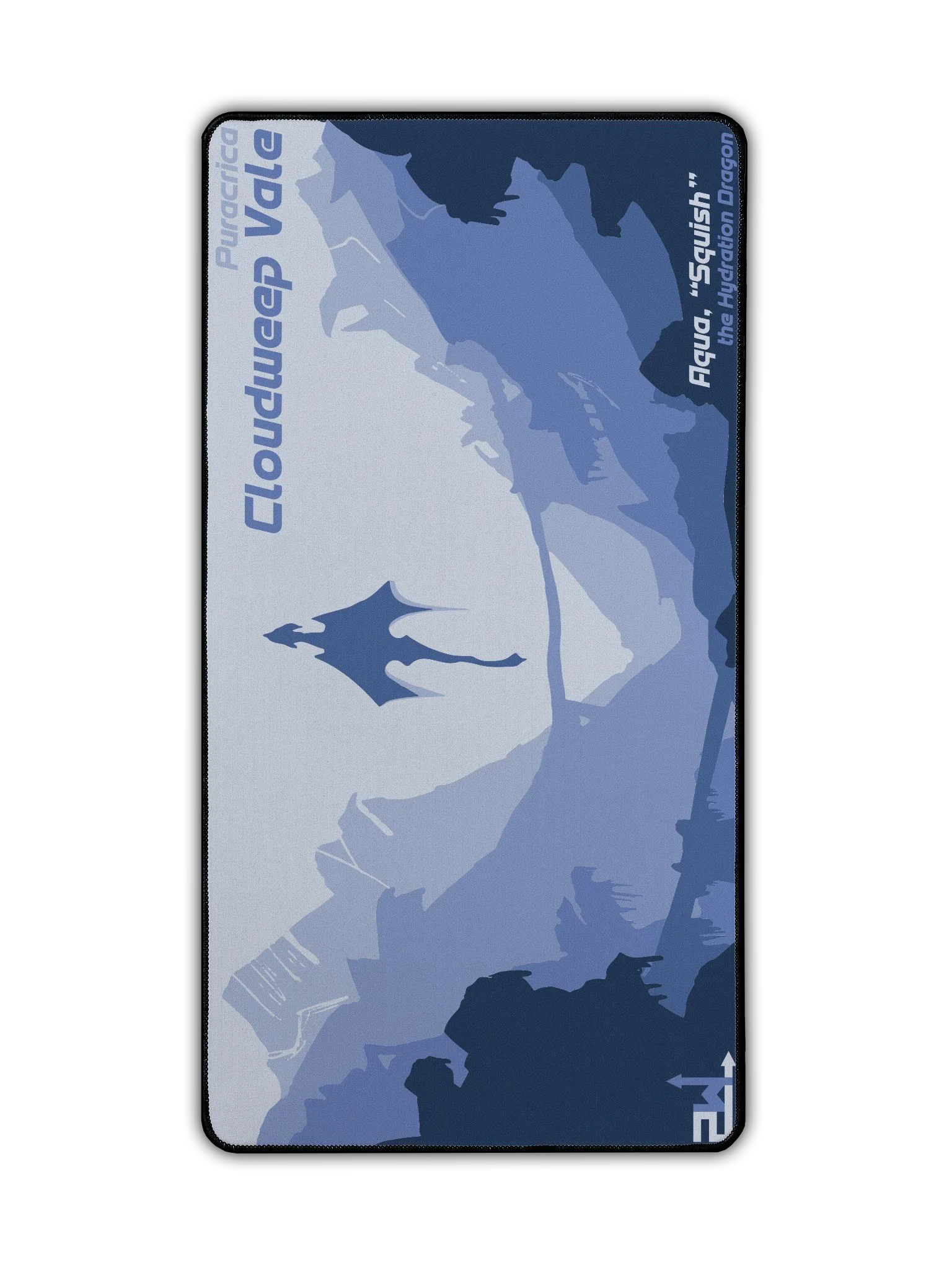 Cloudweep Vale Deskmat - Ft. Aqua product image (3)
