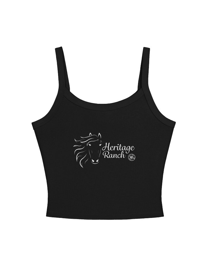 Heritage Ranch Spaghetti Tank - Black product image (1)