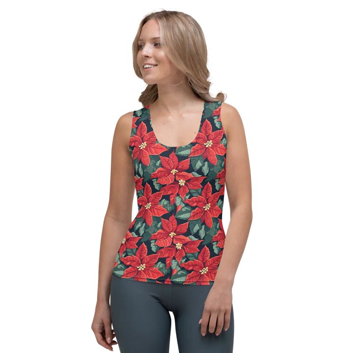 Straight To The Poinsettia Women's Tank Top product image (1)