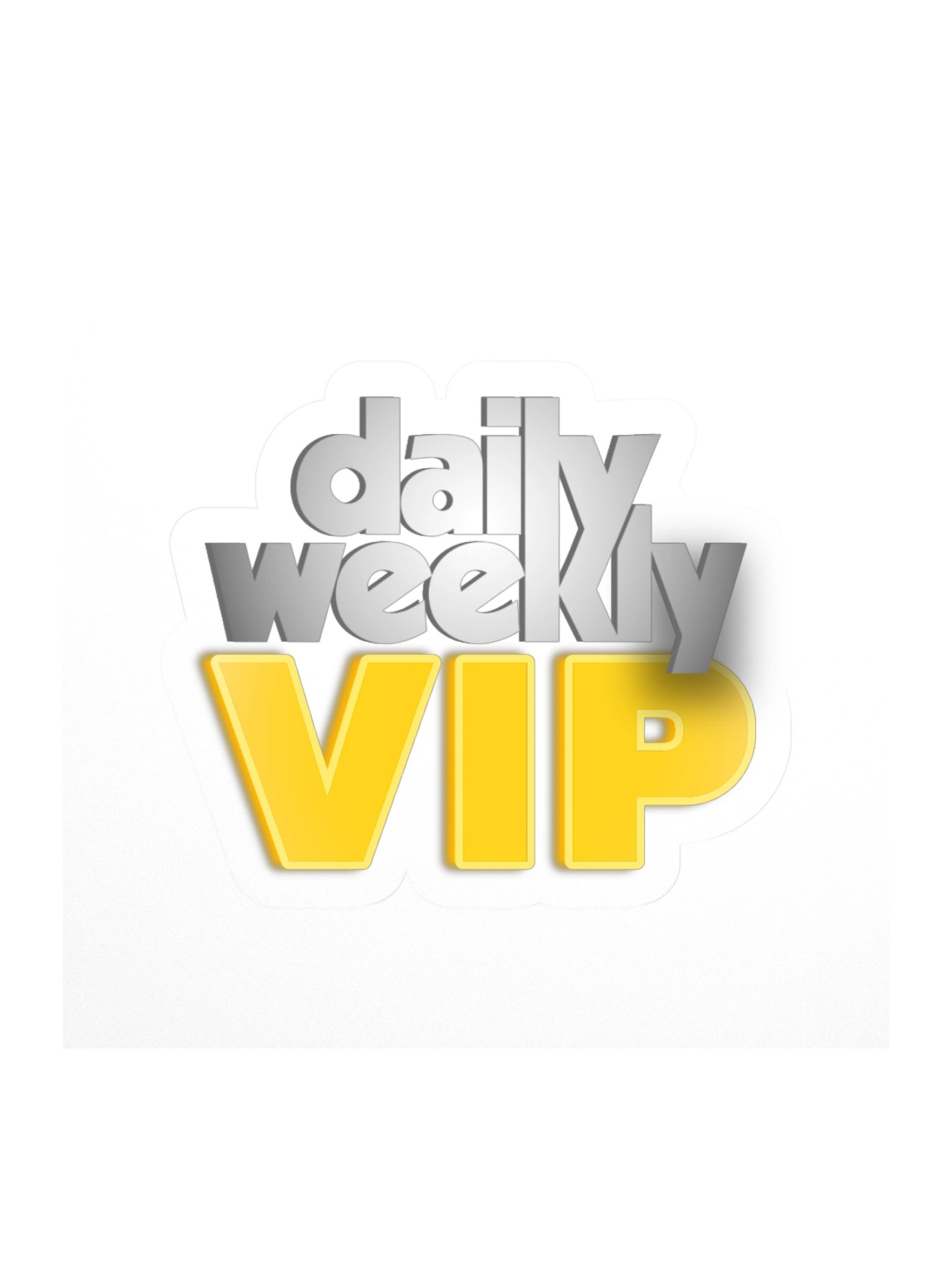 DailyWeeklyVIP Sticker product image (1)