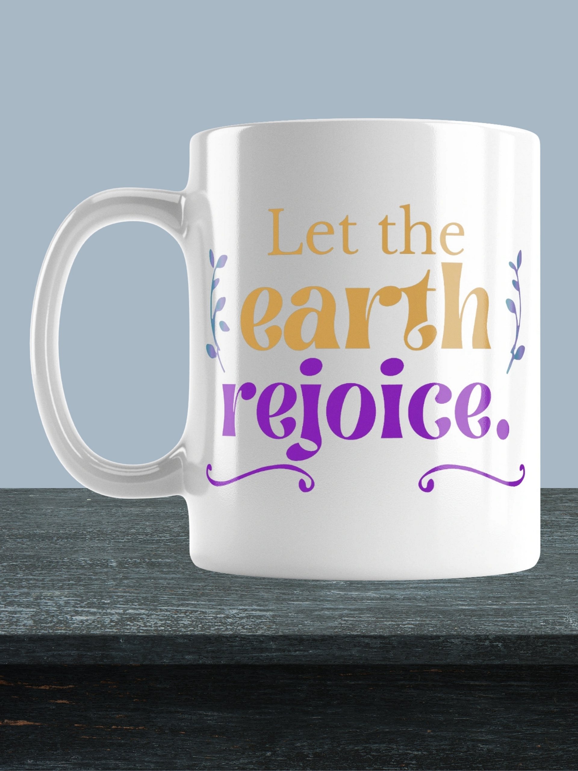 Psalm 97:1 Bible Verse Mug product image (1)