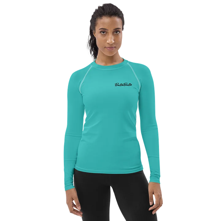 Rash Guard shirt Dark Turquoise product image (1)