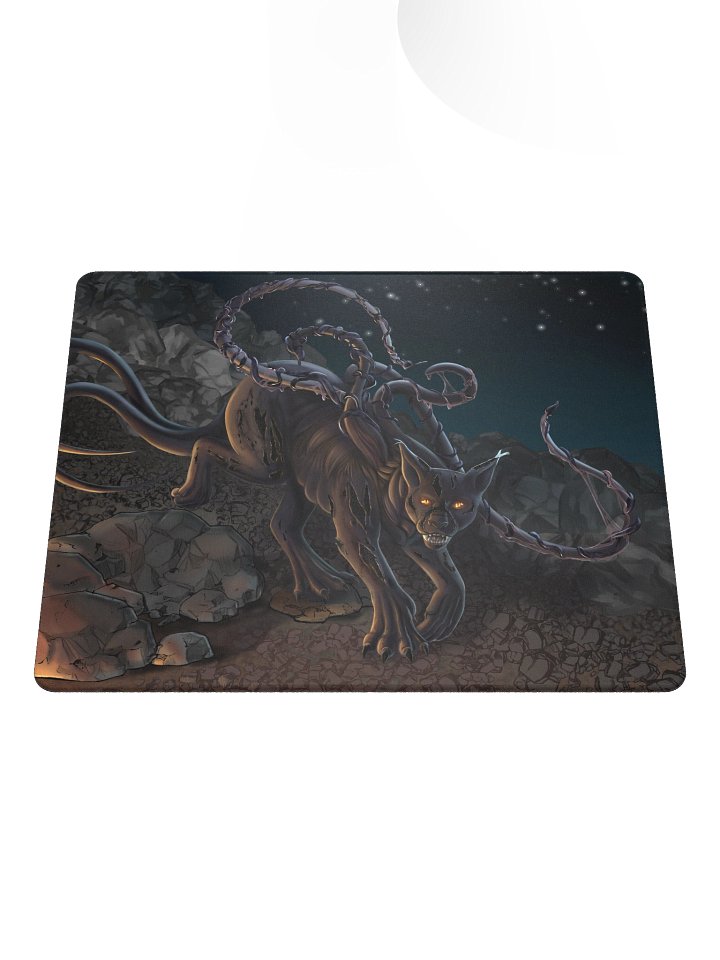 Here Kitty Kitty Kitty Gaming Mouse Pad product image (1)