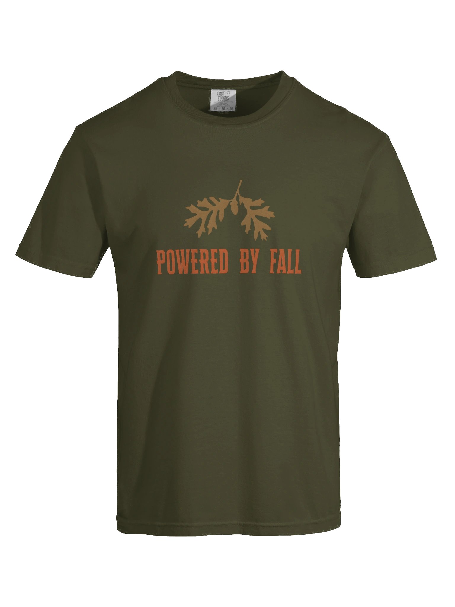 Powered by Fall T-Shirt – Cozy Autumn Graphic Tee for Pumpkin Spice Lovers product image (60)