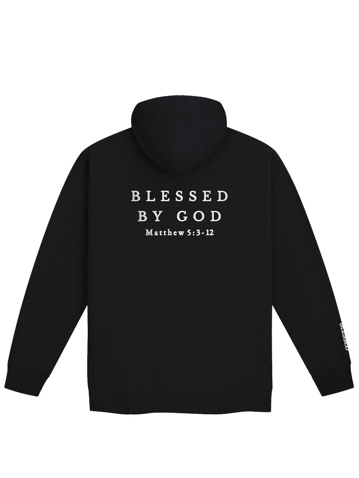 Faith Hoodie - Blessed By God (Embroidered) product image (2)