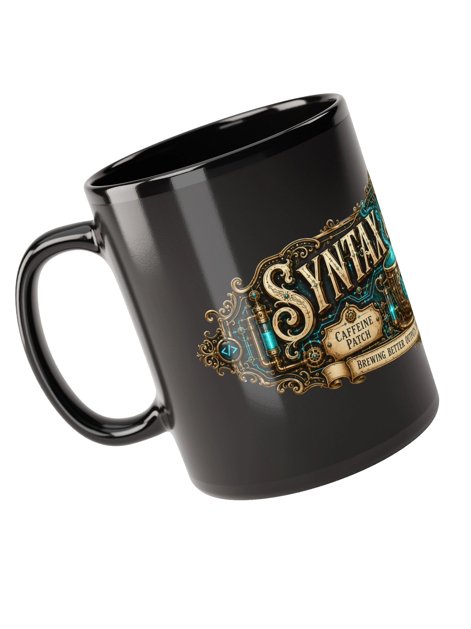 Syntax & Sarcasm Caffeine Patch Coffee Mug product image (9)