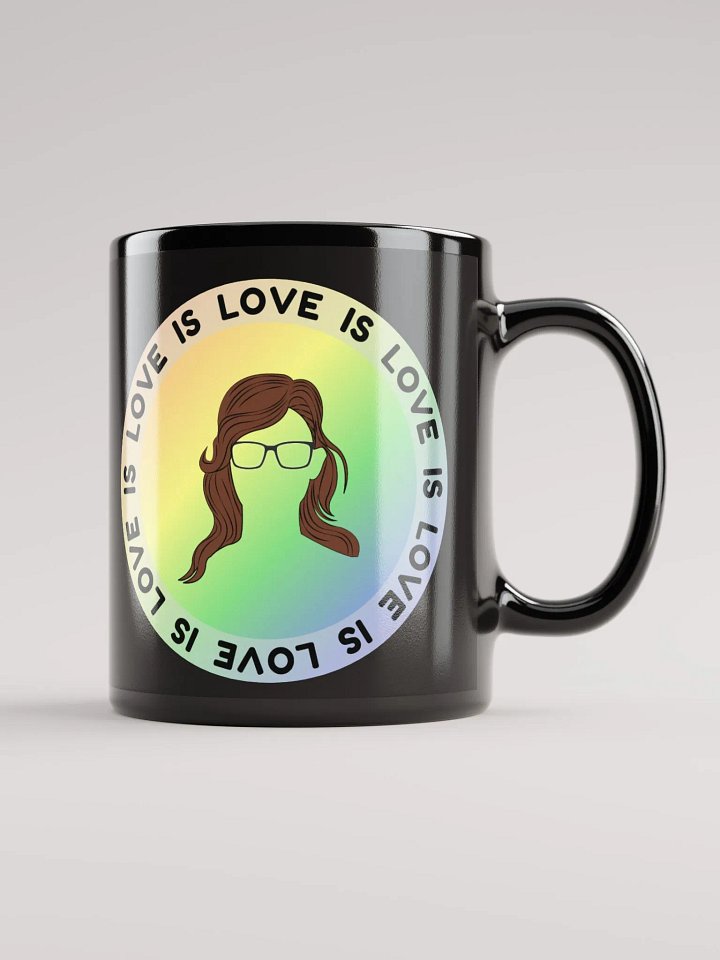 Love Is Love! Black Mug product image (2)