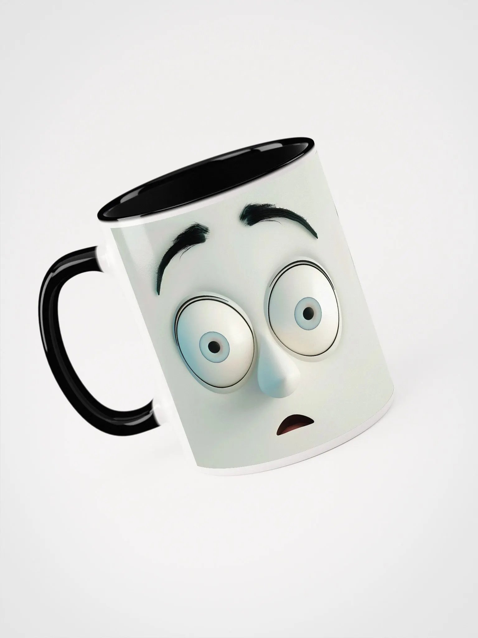 Surprised Expression Ceramic Mug product image (5)