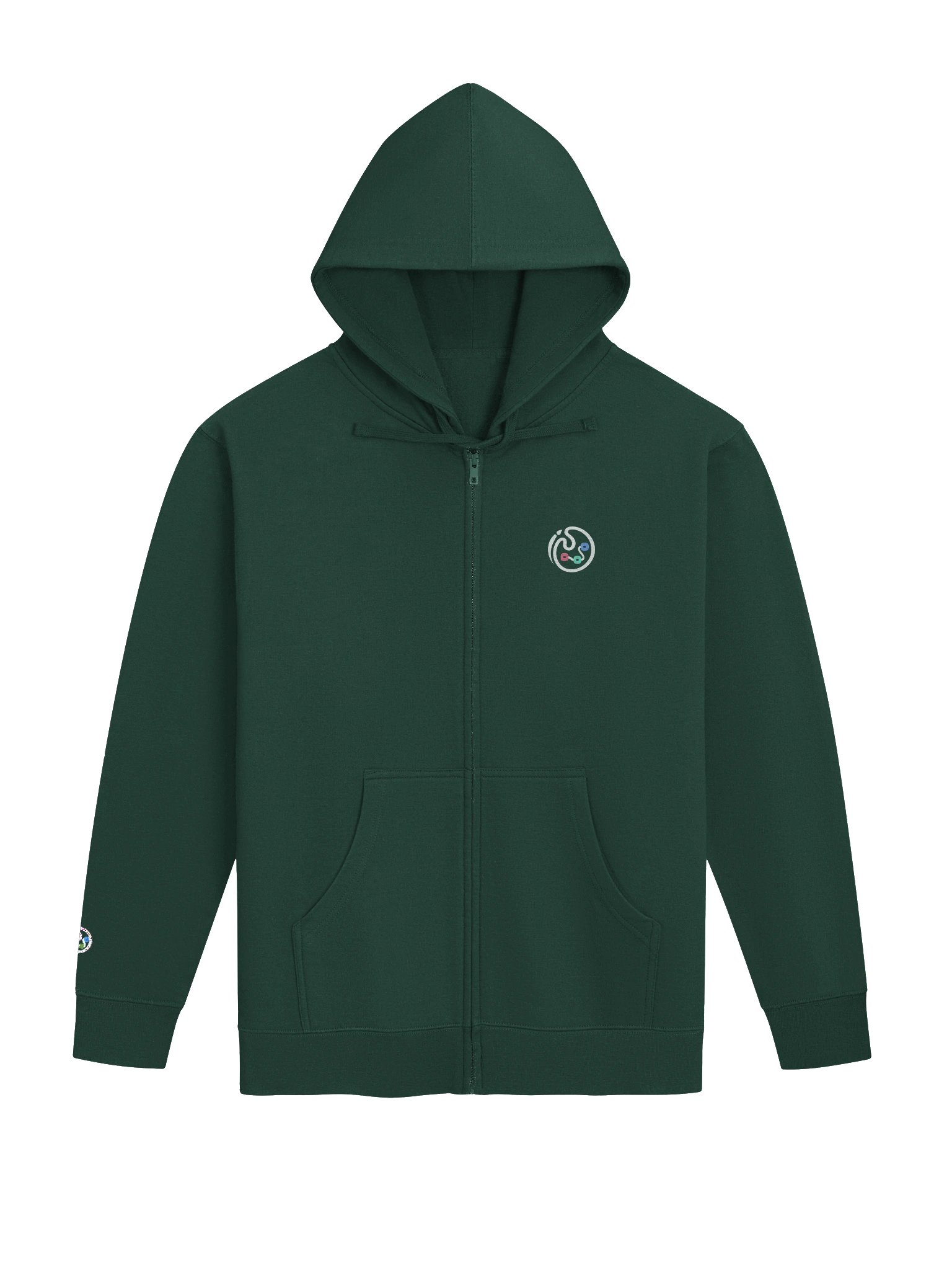 Ctrl-Art-Del Fleece Zip Up Hoodie product image (3)