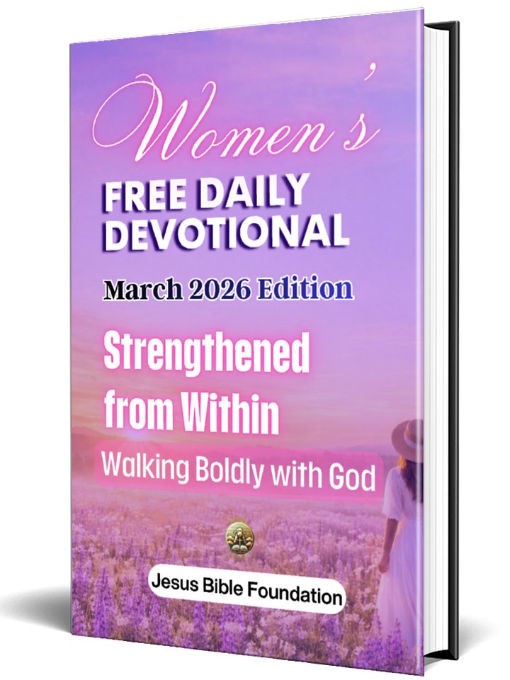 Women’s Free Daily Devotional March 2026 Edition: Strengthened from Within — Walking Boldly with God product image (1)