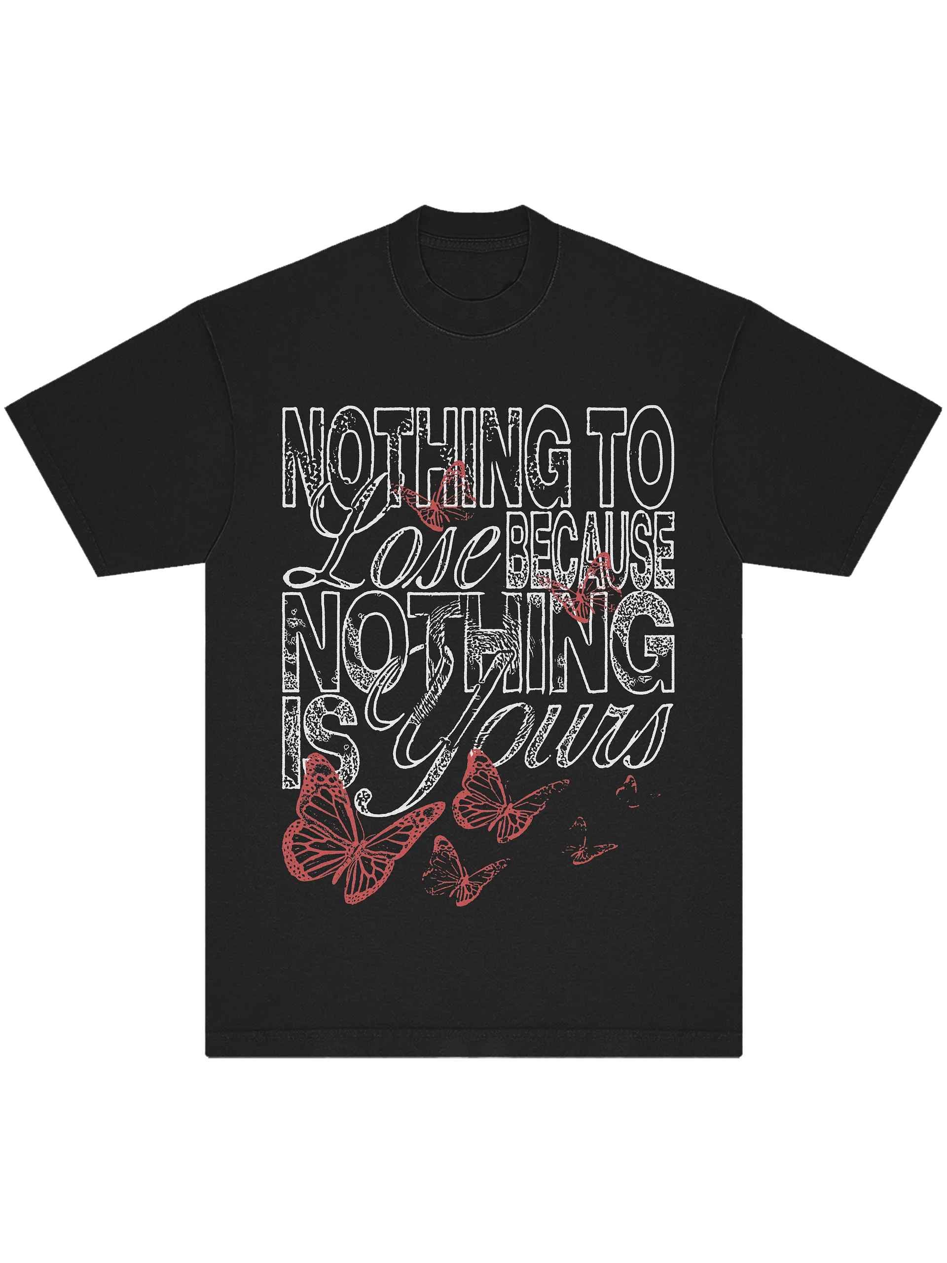 YOU OWN NOTHING - BLACK TEE product image (1)
