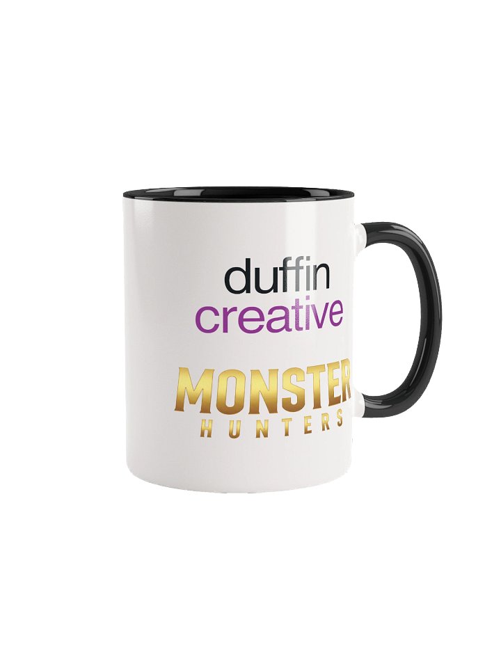 MONSTER HUNTERS Coffee Mug with gold logo product image (1)
