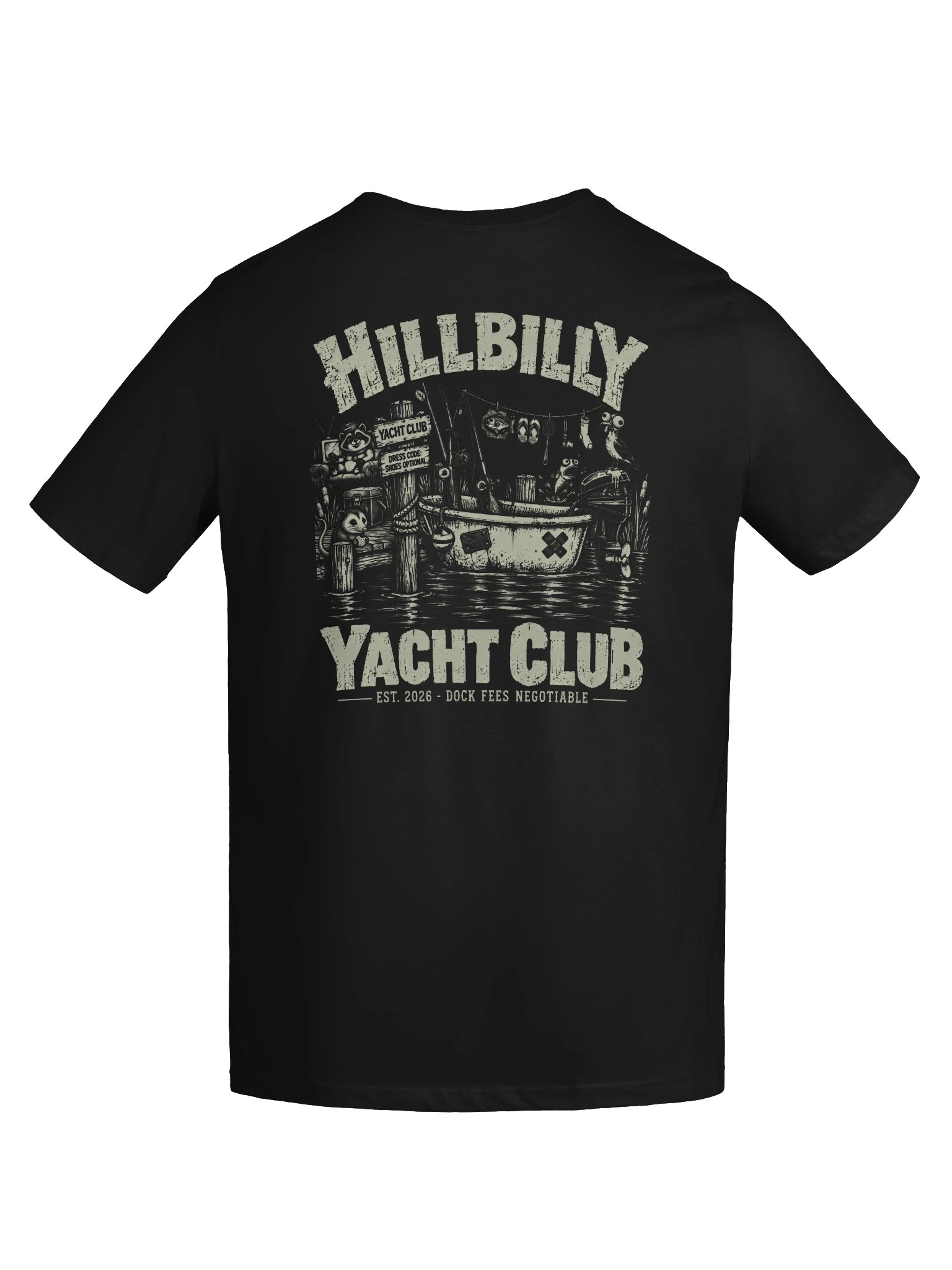 Hillbilly Yacht Club - Dock Fees Negotiable - Women's Relaxed Tee product image (17)