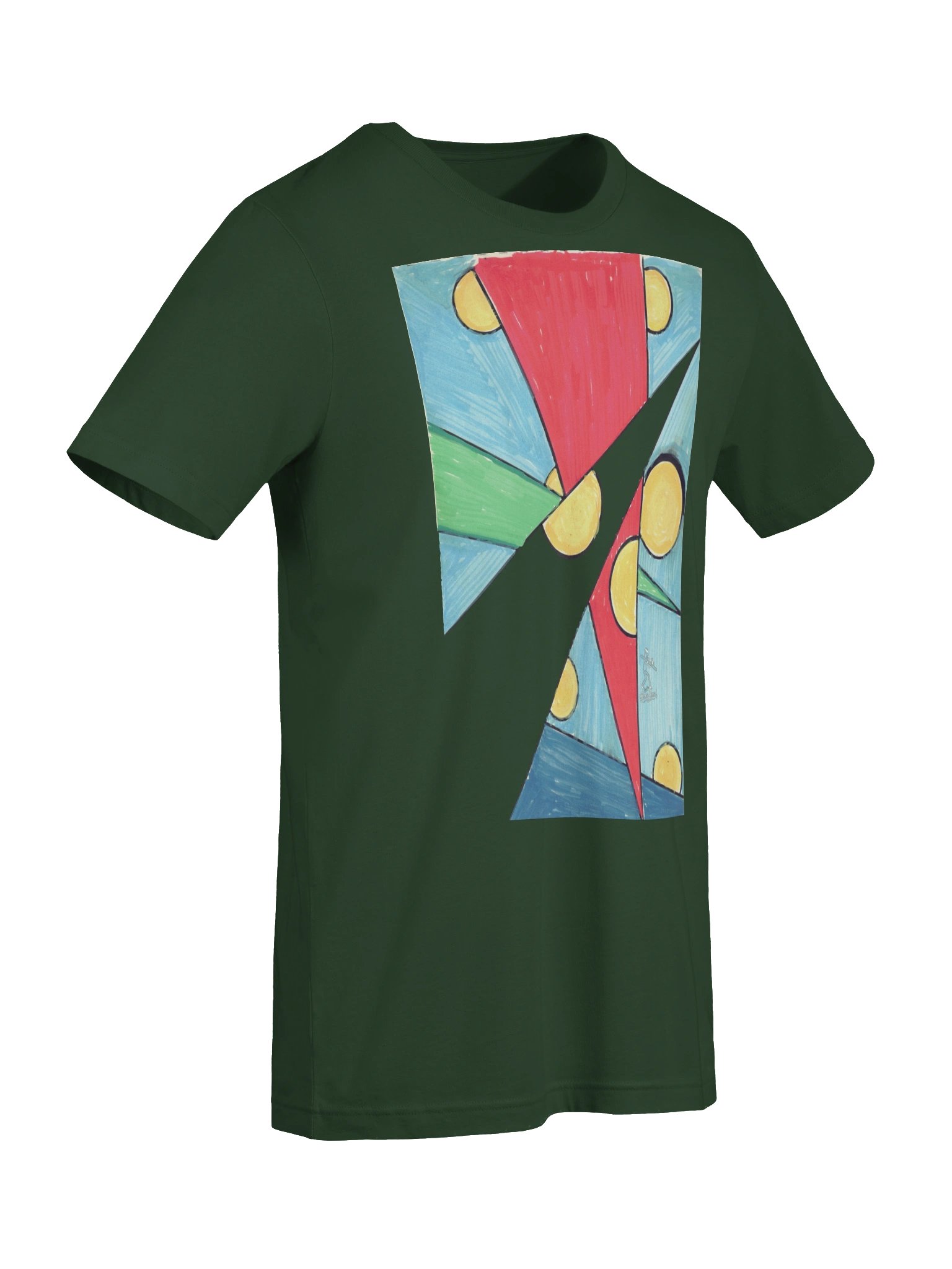 Geometric Tee In the Bone Zone product image (7)