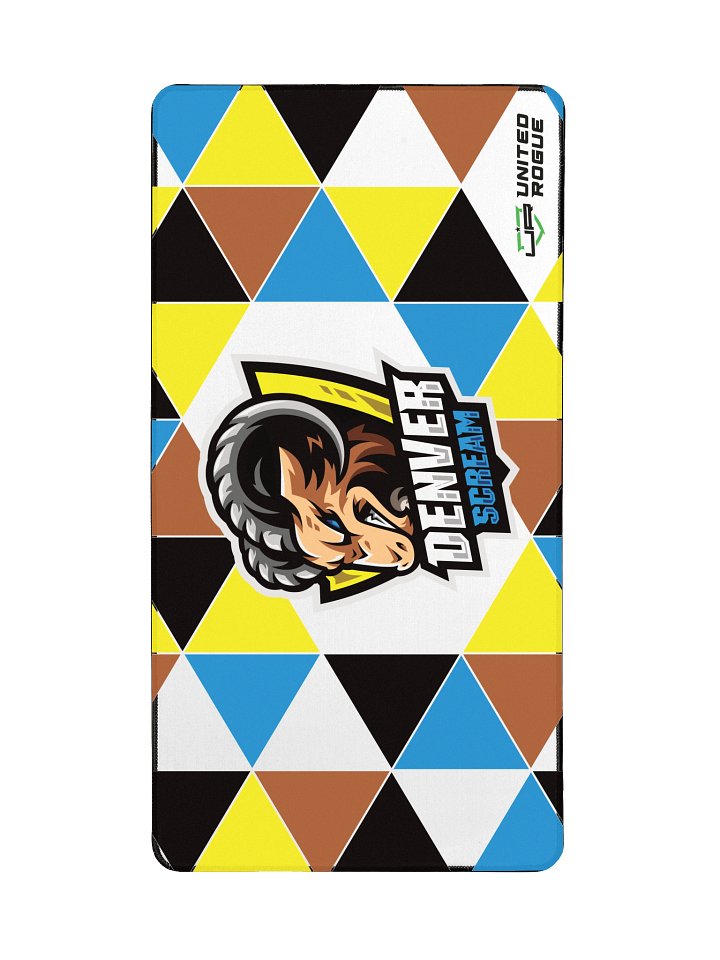 Denver Scream Geometric Desk Mat product image (2)