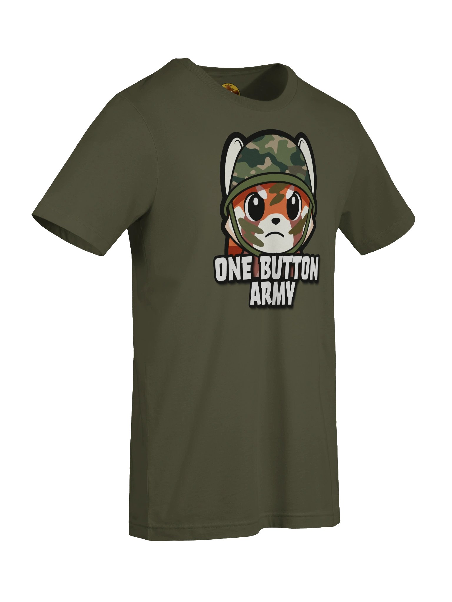 One Button Army T-Shirt product image (101)
