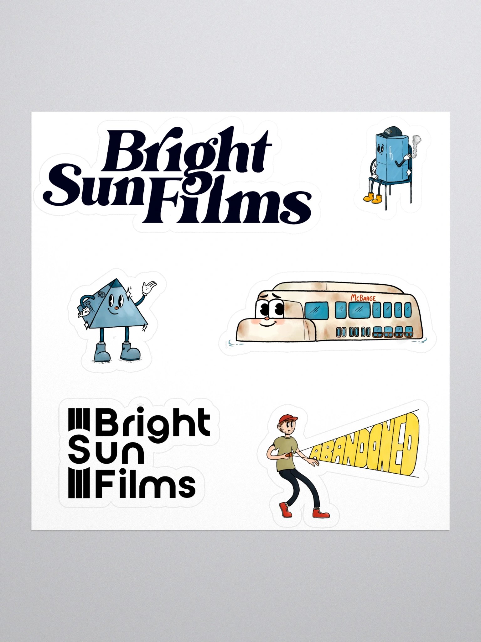 Assorted Logo Sticker Sheet product image (1)