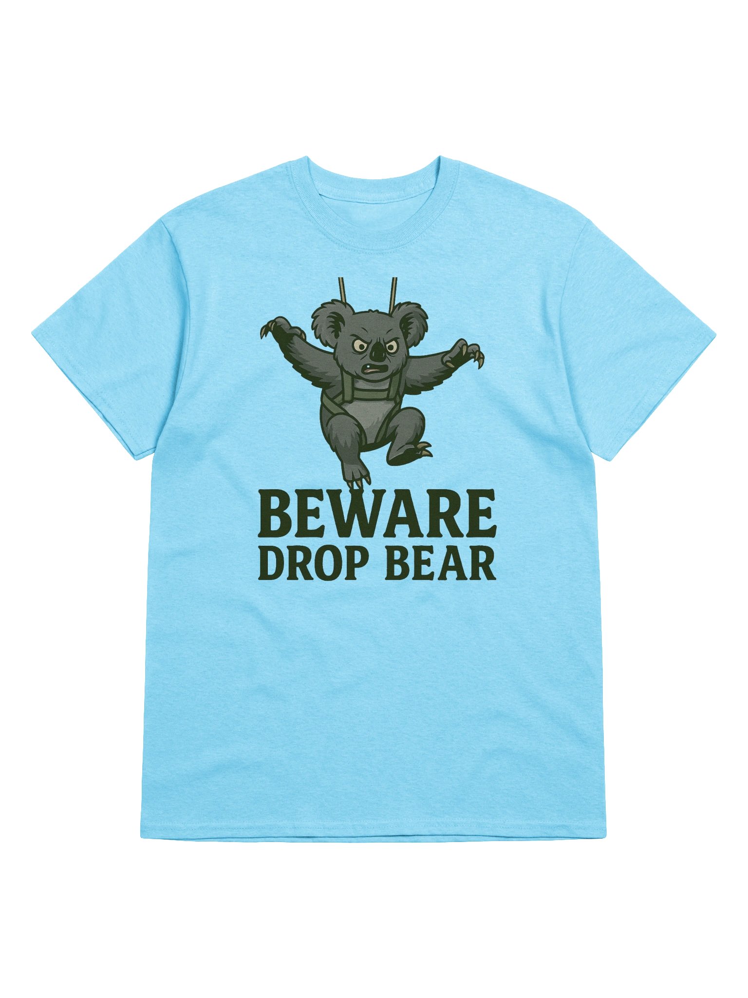 Funny Drop Bear T-Shirt – Gildan 5000 Unisex Heavy Cotton Tee product image (2)
