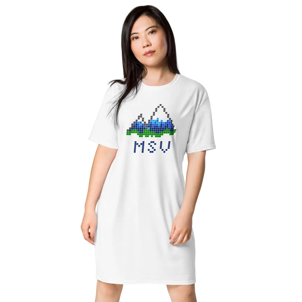 Friendly Critters: Mt. Shade Island T-Shirt Dress product image (1)
