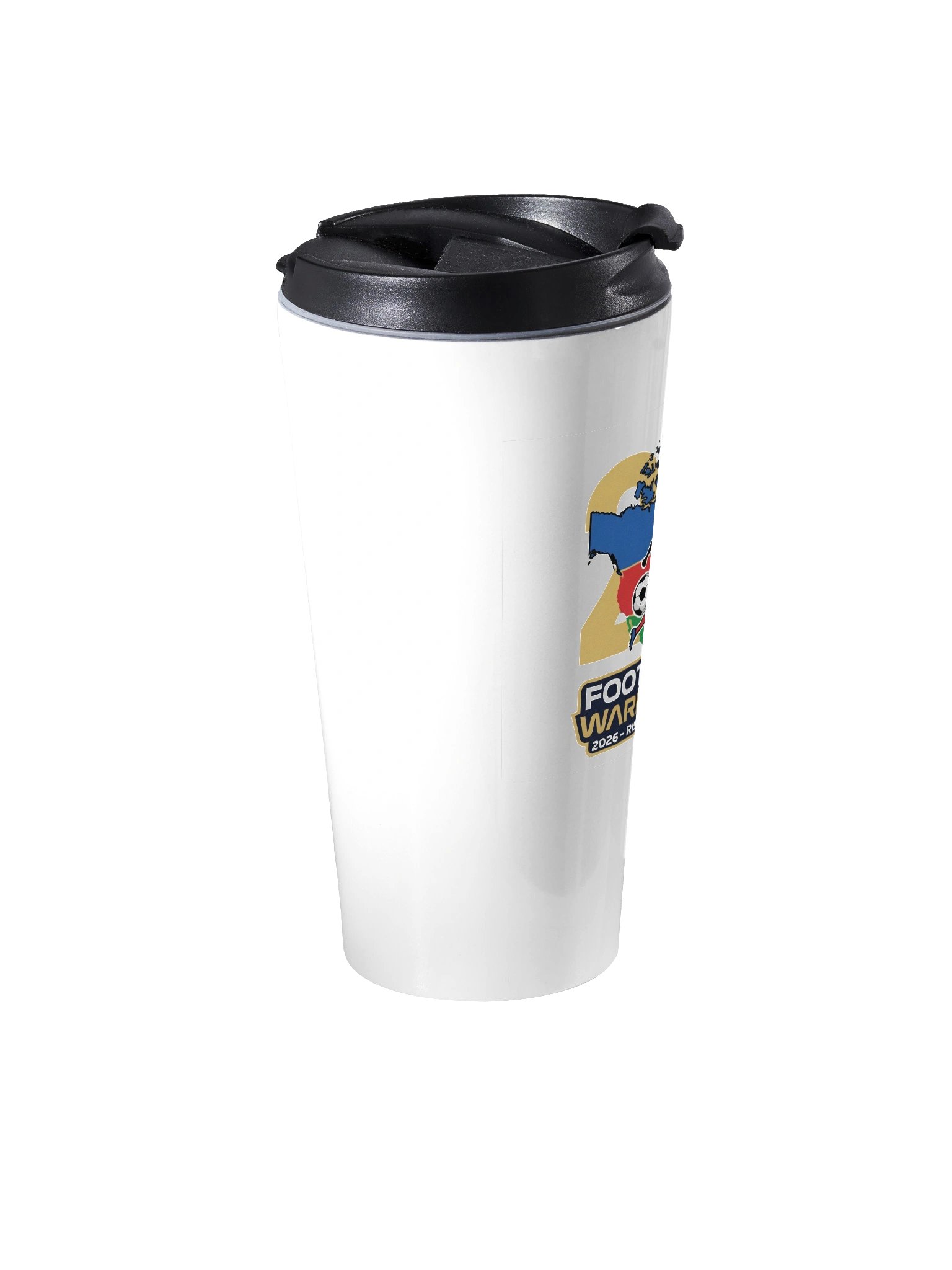 Football Warriors 2026 Stainless Steel Travel Mug product image (2)