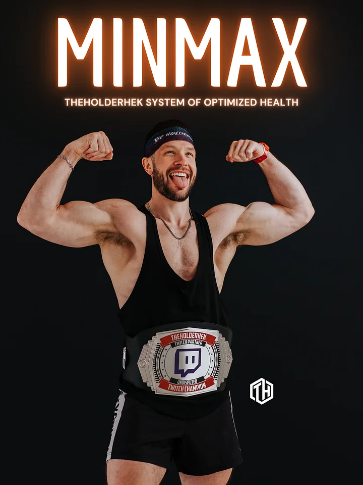 theHOLDERBOOK MinMax Fitness Method product image (1)