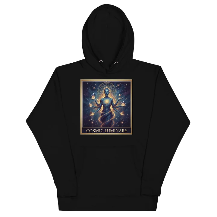 Cosmic Luminary Unisex Hoodie product image (2)