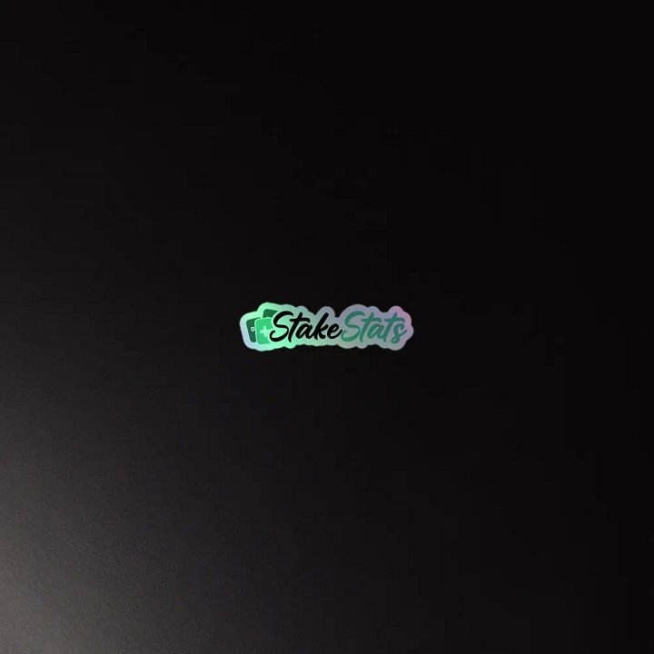 Stake Stats Holographic Sticker product image (2)