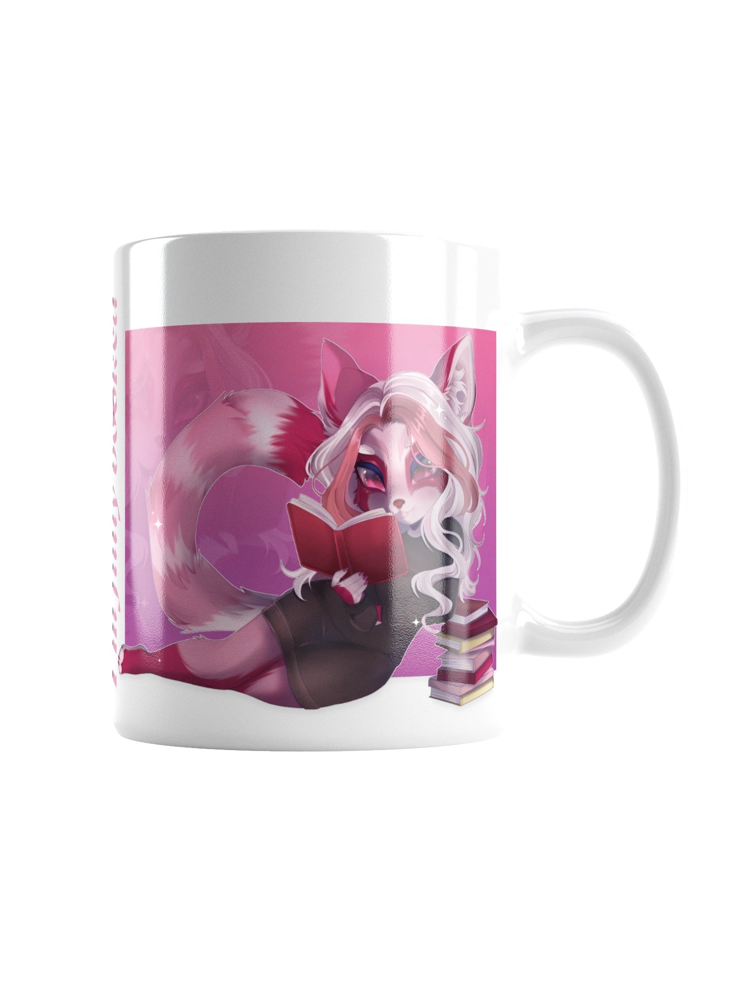 Fully Booked - White Ceramic Mug product image (4)