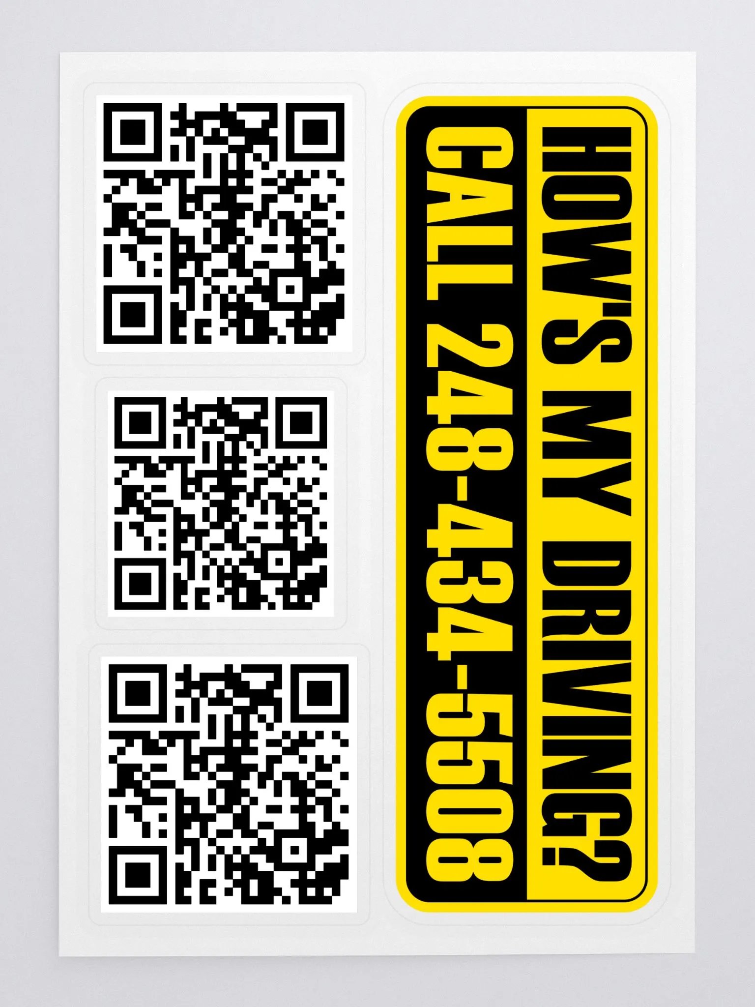 Rickroll Bumper Sticker Pack product image (3)