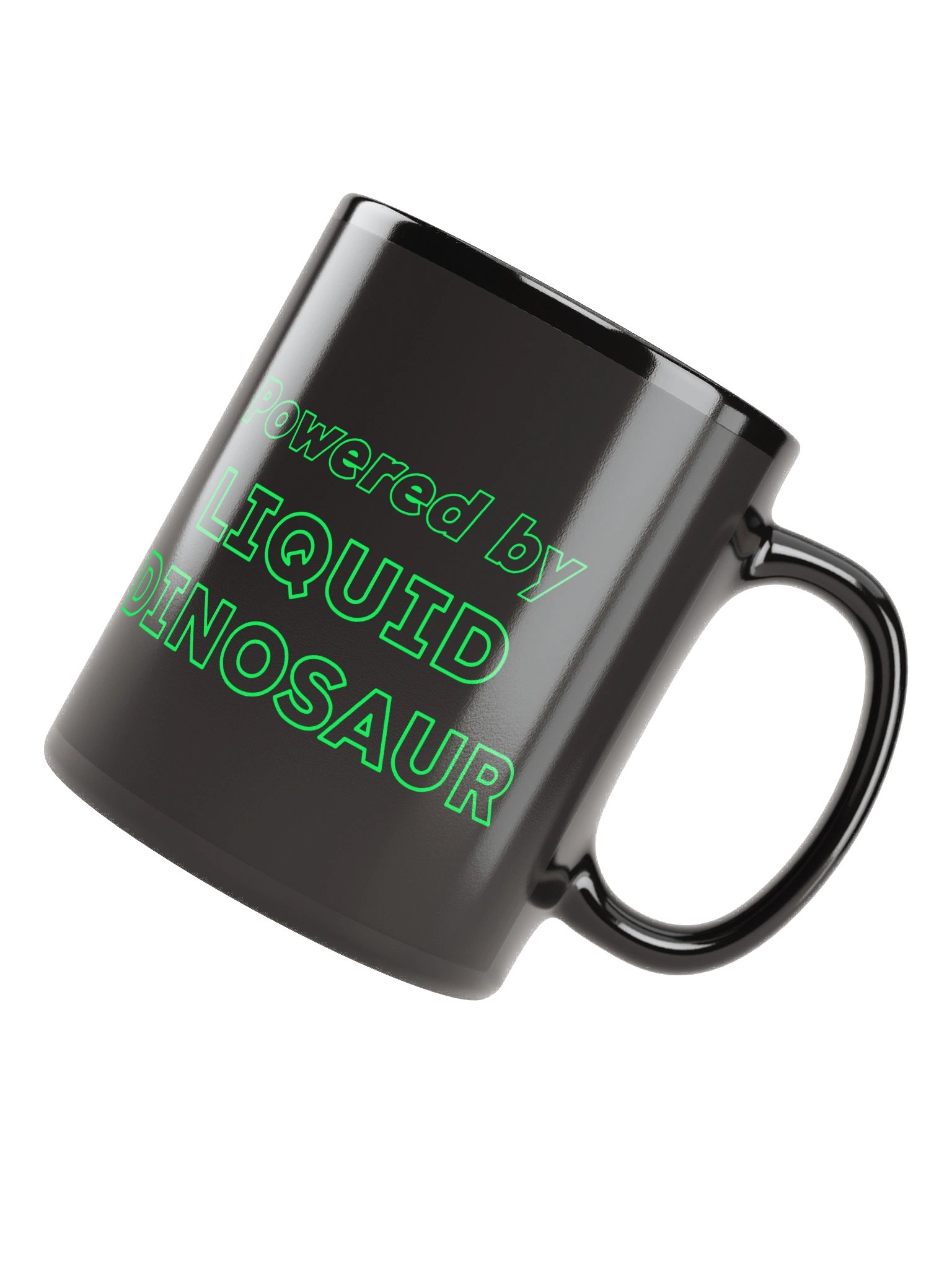 Liquid Dinosaur Gloss-Black Mug product image (4)