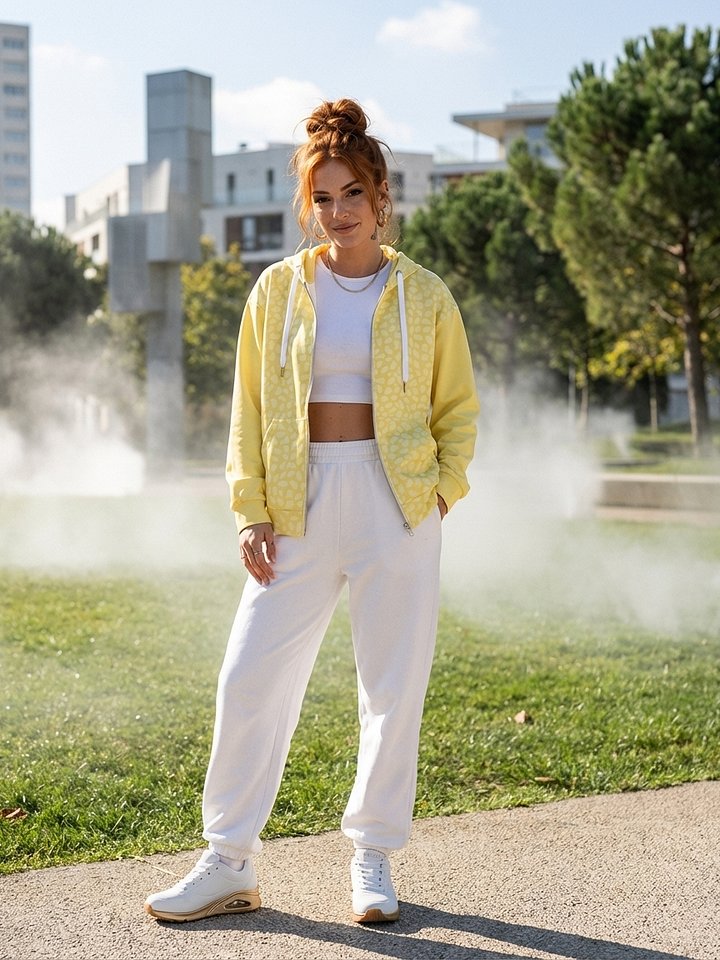 Sunny day-Recycled Unisex Zip Hoodie product image (2)