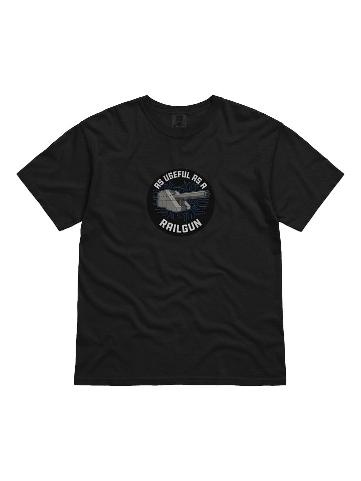 As Useful as a Railgun Tee — TG.TEE-01 product image (11)