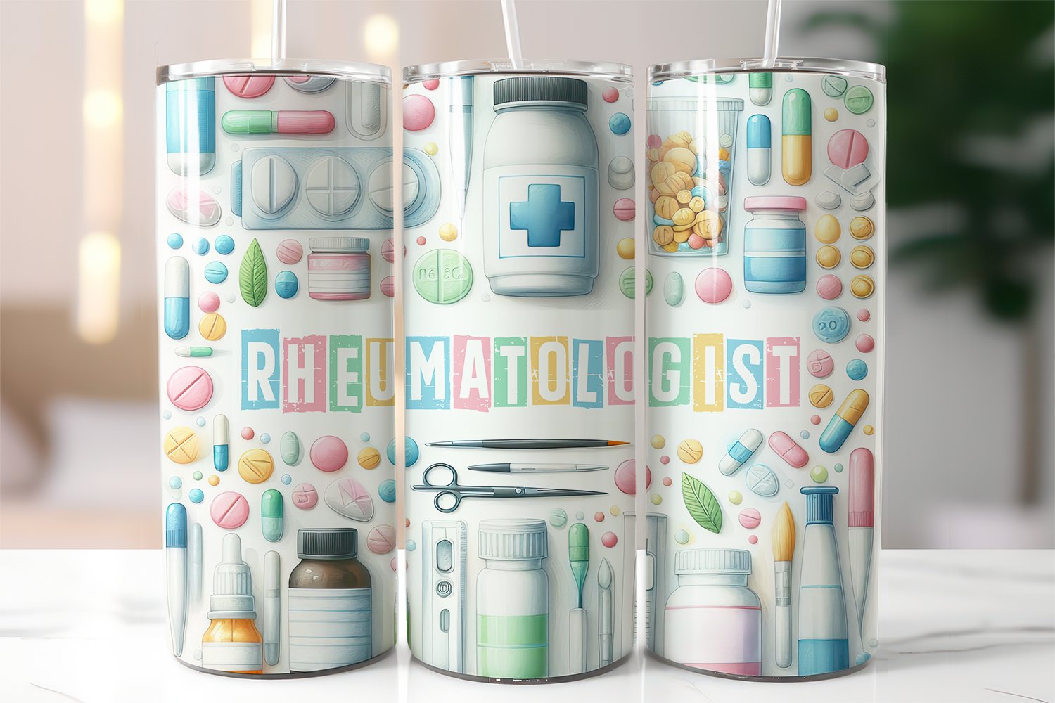Rheumatologist Medical Supplies Stainless Steel Tumbler product image (2)