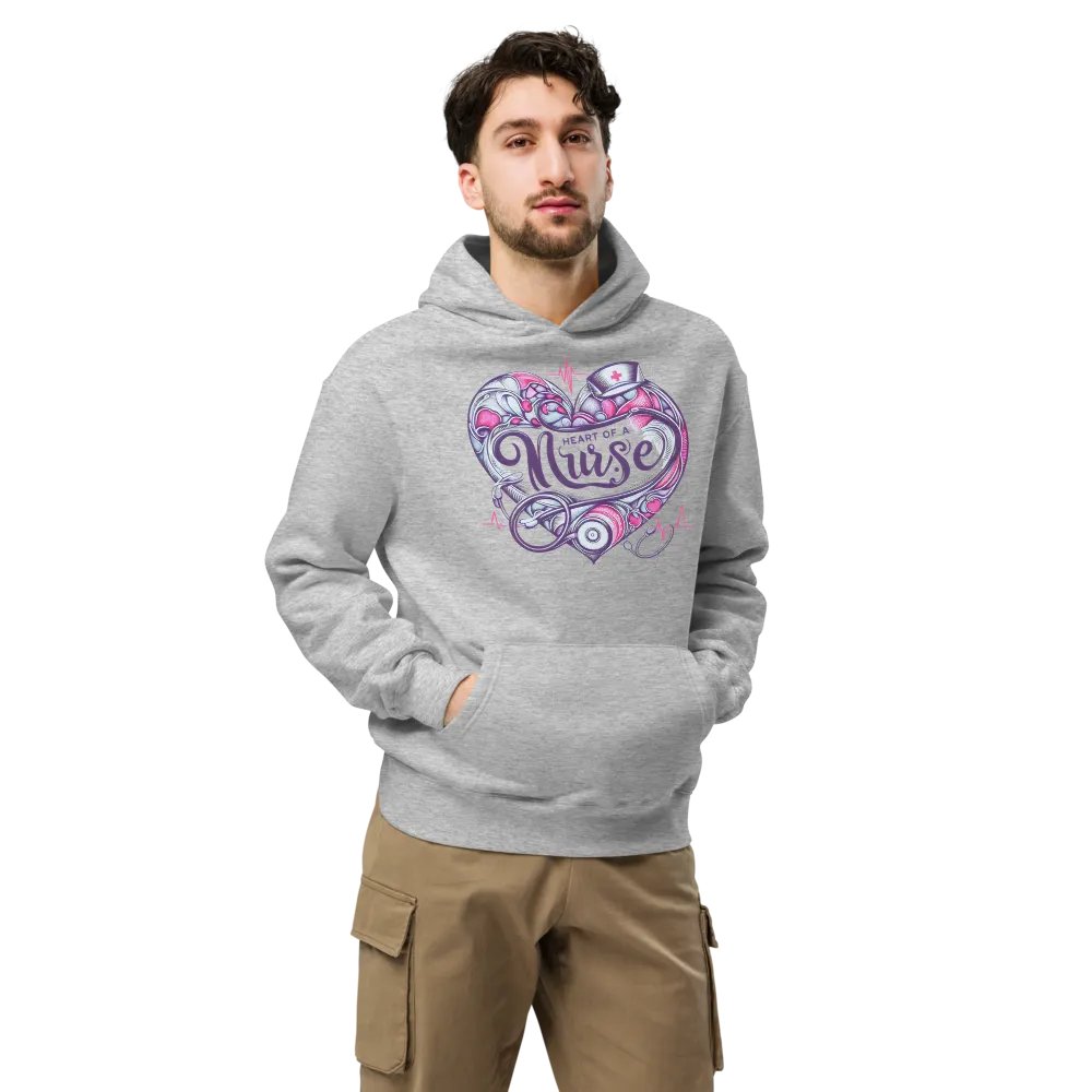 Nurse Heartbeat Oversized Hoodie product image (27)