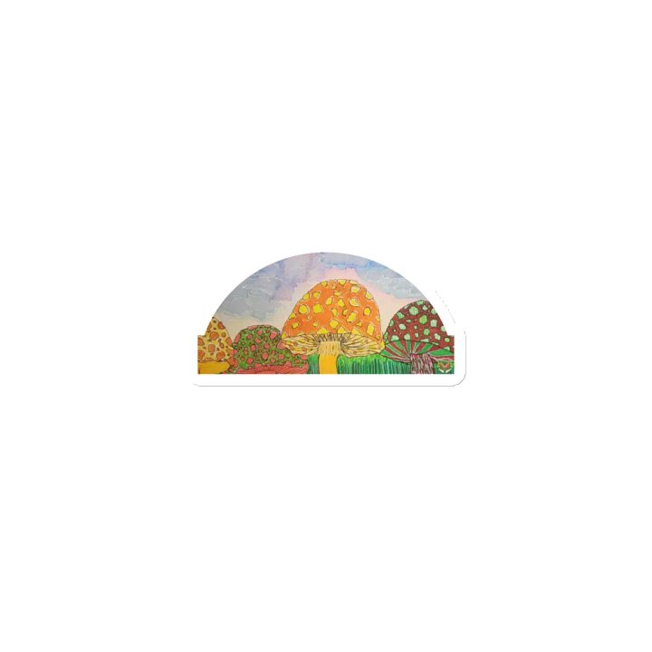 Whimsical Mushroom Die-Cut Magnets product image (1)