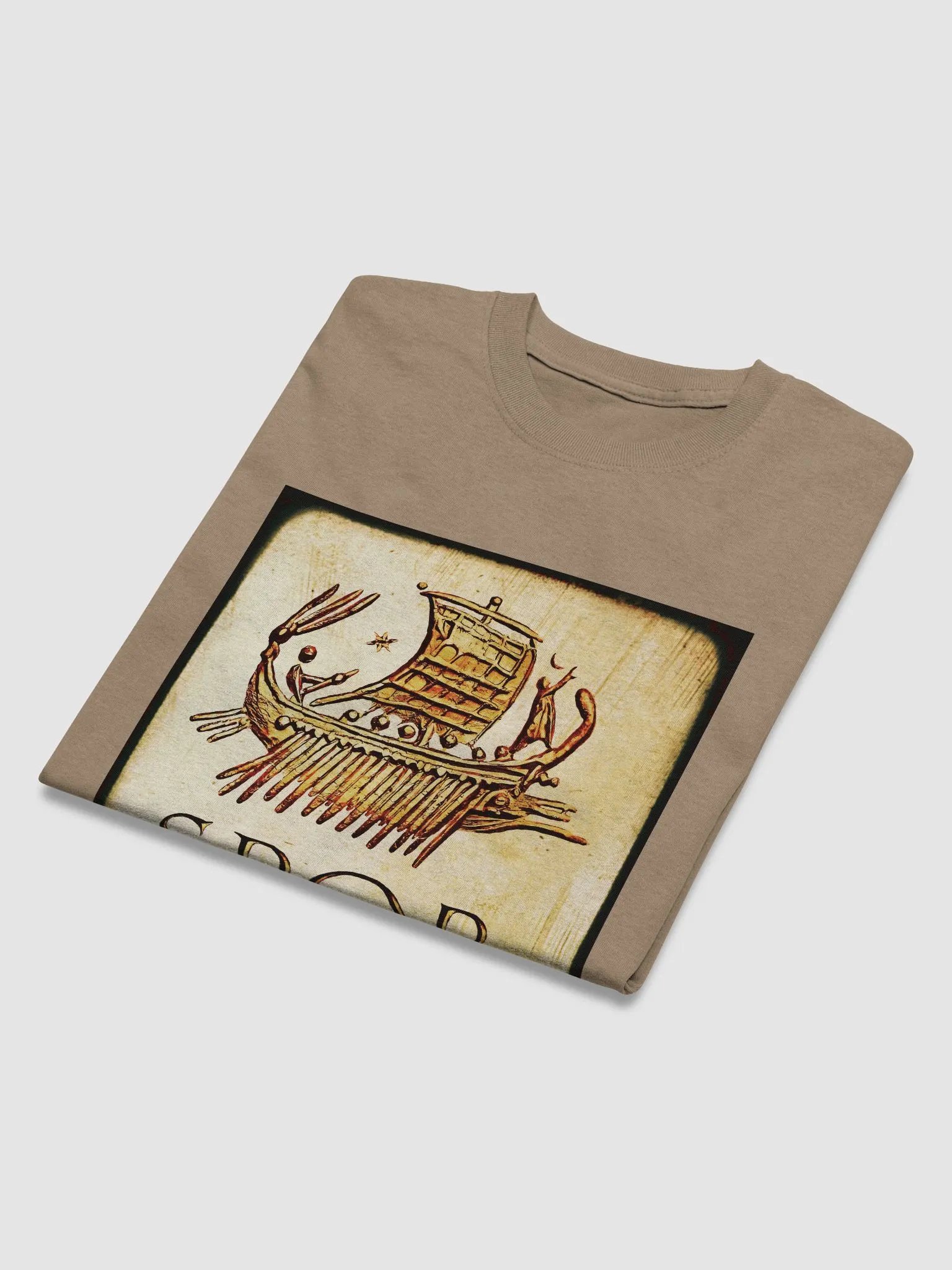 SPQR Roman Galley Vintage Roman Art, T-Shirt product image (6)