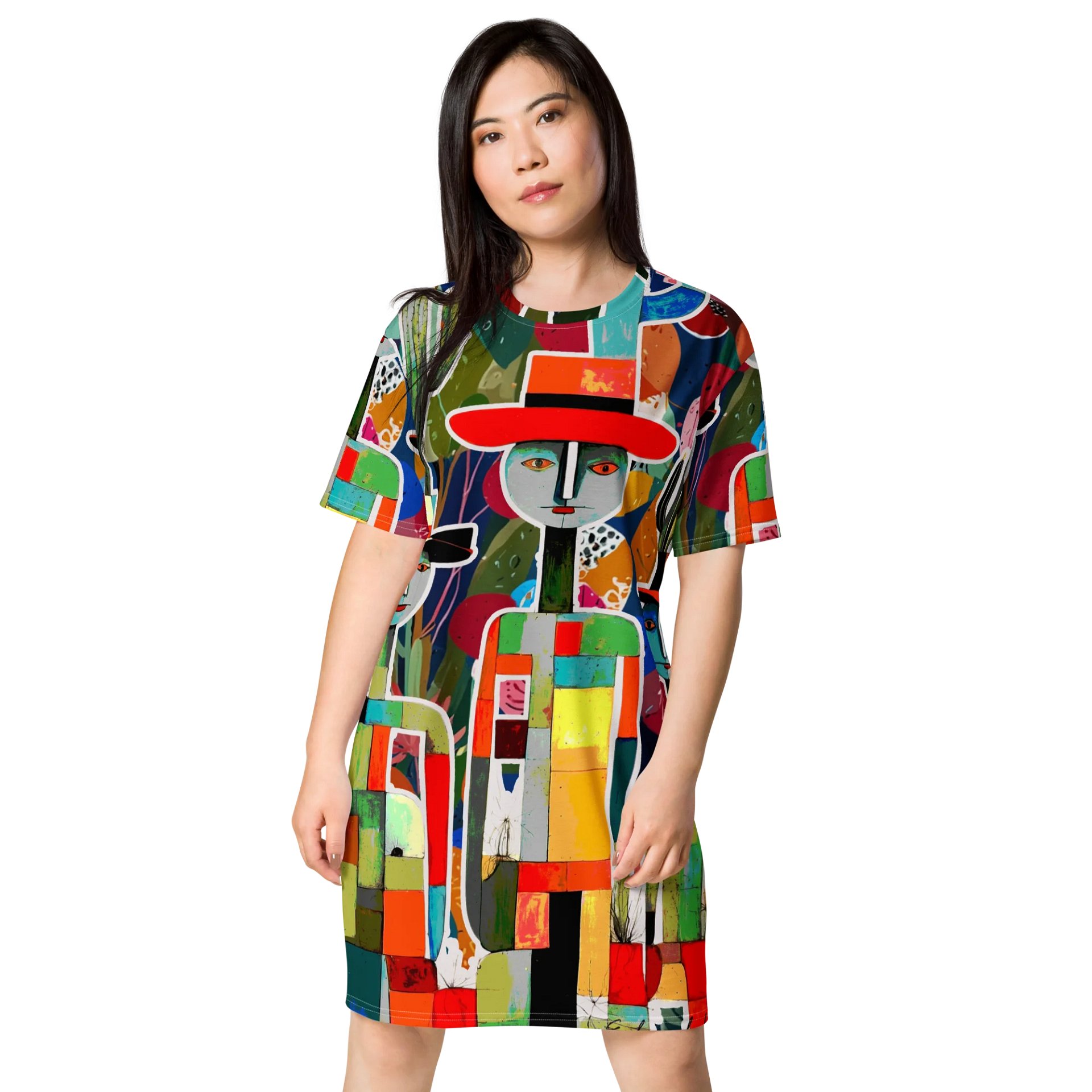 Cacti Amigos by Edward Martin T-Shirt Dress product image (1)